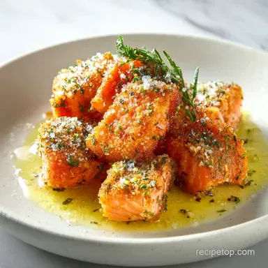 Air Fryer Salmon Bites with Garlic Butter in 15 Minutes