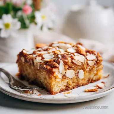 Almond Croissant Blondies with Frangipane Swirl Recipe Card