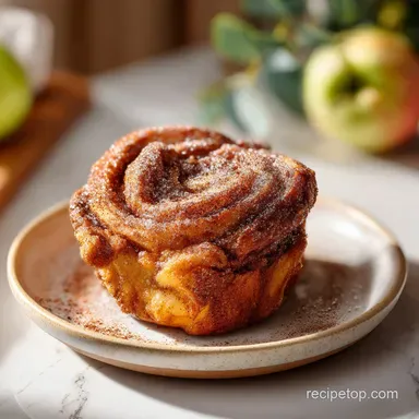 Apple Fritter Bread with Cinnamon Glaze for 10 Servings