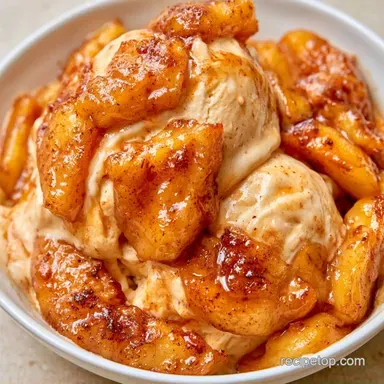 Apple Pie Ice Cream for 6 Servings