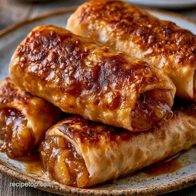 Apple Pie Rice Paper Rolls in 23 Minutes
