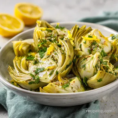 Italian Artichoke Salad in 25 Minutes Recipe Card