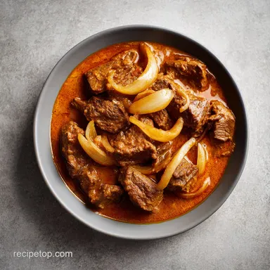 Massaman Curry with Coconut Milk Recipe Card