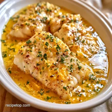 Baked Cod Foil Packets with Lemon Recipe Card