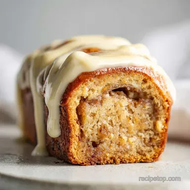 Delicious Banana Bread Cinnamon Roll Recipe with Tips - Ready in 2 Hours 55 Minutes Baked Recipe Card