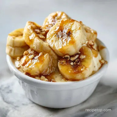 Bananas Foster Banana Pudding for 10 Servings