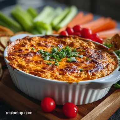 Buffalo Chicken Dip: Party-Ready Creamy Baked