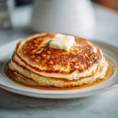 Buttermilk Pancake Recipe: Fluffy Homemade Pancakes in 25 Minutes Recipe Card