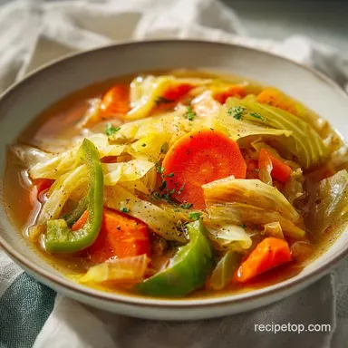 Cabbage Fat Burning Soup for 14 Servings