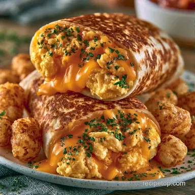 Campfire Breakfast Burritos: Make-Ahead Recipe Card