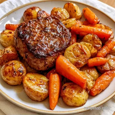 Campfire Hobo Dinner for 4 Servings Recipe Card