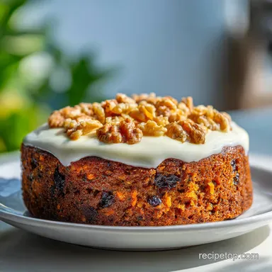 Carrot and Dates Cake for 12 Servings
