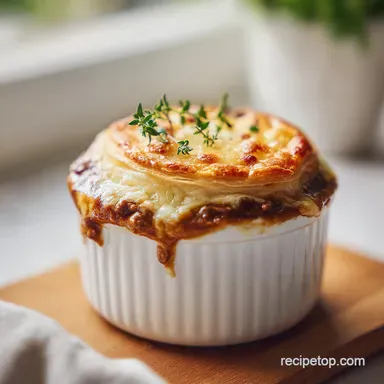 Cattle Drive Casserole with Seasoned Ground Beef for 6 Servings Recipe Card