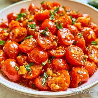 Cherry Tomato Sauce in 25 Minutes