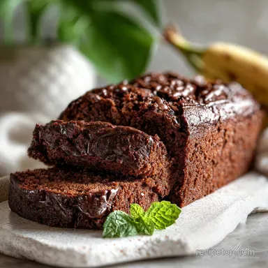 Chocolate Banana Protein Bread Recipe: Meal Prep Recipe Card