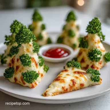 Christmas Pizza Bites for 12 Servings