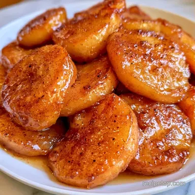 Baked Apple Slices with Cinnamon Recipe Card
