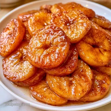 Baked Apple Slices with Cinnamon