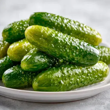 Canned Pickle Spears: Water Bath