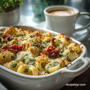 Comforting Cottage Cheese Pasta Bake for 6 Servings