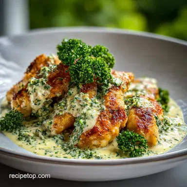 Creamy Herb Chicken in 25 Minutes Recipe Card