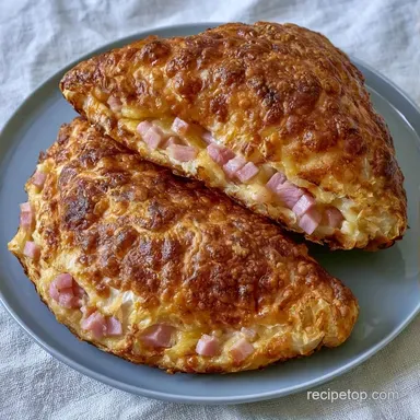 Crispy Rice Paper Croissants Recipe Card