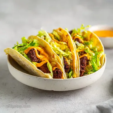 Easy Big Mac Smash Burger Taco in 20 Min