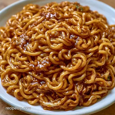 Hibachi Noodles in 20 Minutes Recipe Card