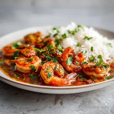 Shrimp Creole Recipe for 4 Servings Recipe Card