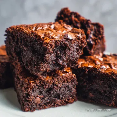 Eggless Fudgy Brownies in 40 Minutes