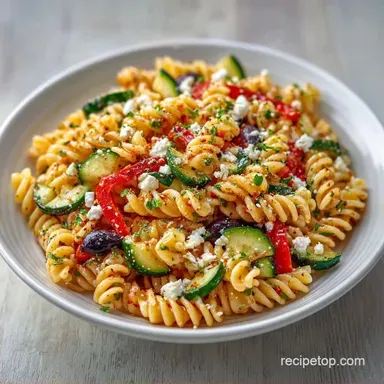 Fast Summer Pasta Salad in 25 Minutes
