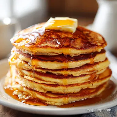 Fluffy Pancake Recipe 2 for 2 Servings