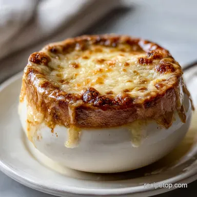 French Onion Soup Recipe for 6 Servings