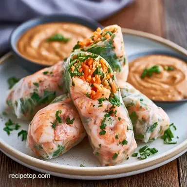 Vietnamese Spring Rolls: Meal Prep Recipe Card