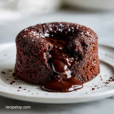 Fudgy Chocolate Lava Cookies with Gooey Center in 30 Minutes Recipe Card