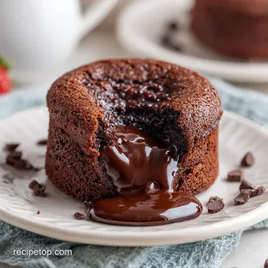 Fudgy Chocolate Lava Cookies with Gooey Center in 30 Minutes