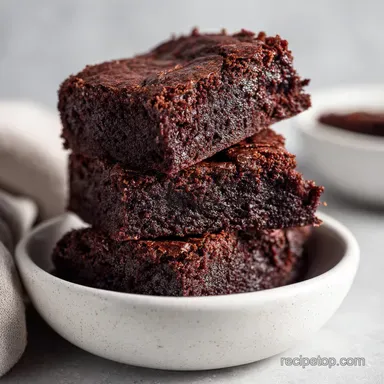 Best Vegan Brownies Recipe Gluten Free for 16 Servings