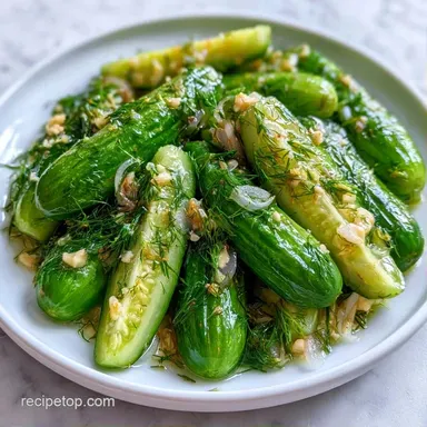 Garlic Dill Pickles: Crispy Recipe Card