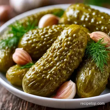 Garlic Dill Pickles for 4 Quart Jars