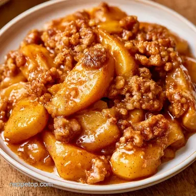 Gluten-Free Apple Crisp with Almond Flour Recipe Card