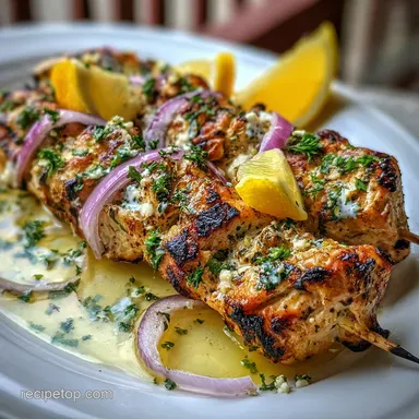 5 Minute Greek Chicken Souvlaki Marinade for 4 Servings