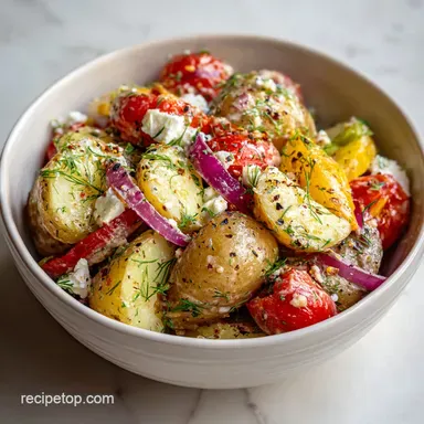 Greek Potato Salad Ultimate Flavor in 30 Minutes