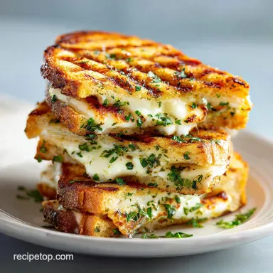 Flavorsome Grilled Halloumi Sandwich with Herbs