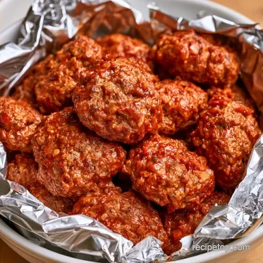 Ground Beef Foil Packets for 6 Servings