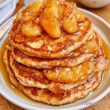 Healthy Apple Pancakes in 20 Minutes