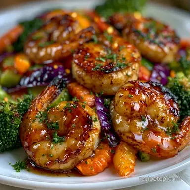 Hibachi Shrimp for 2 Servings Recipe Card