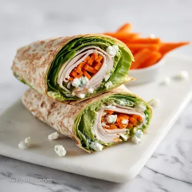 Healthy Lunch Wrap in 10 Minutes Recipe Card