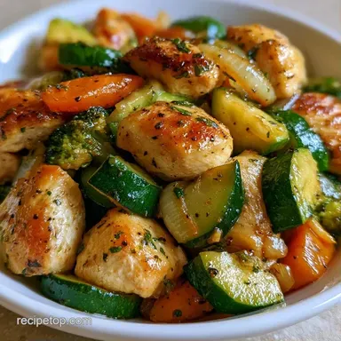 Hibachi Chicken Bowls for 4 Servings Recipe Card