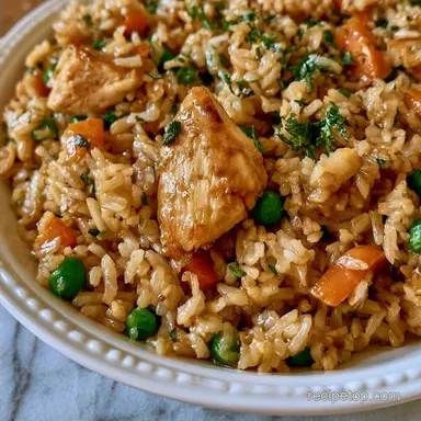Hibachi Fried Rice with Chicken