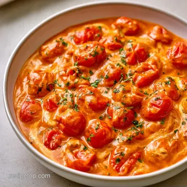 Indian Cherry Tomato Curry with Coconut Recipe Card